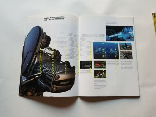 BMW gamma produzione moto 1994 depliant ITALIANO originale