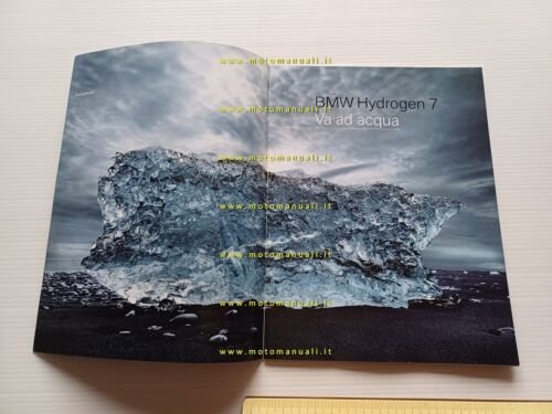BMW Hydrogen 7 2007 depliant originale italiano auto brochure