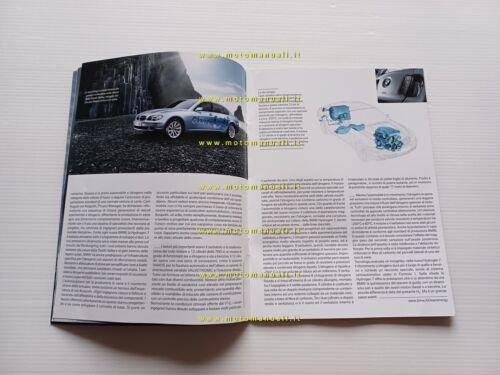 BMW Hydrogen 7 2007 depliant originale italiano auto brochure