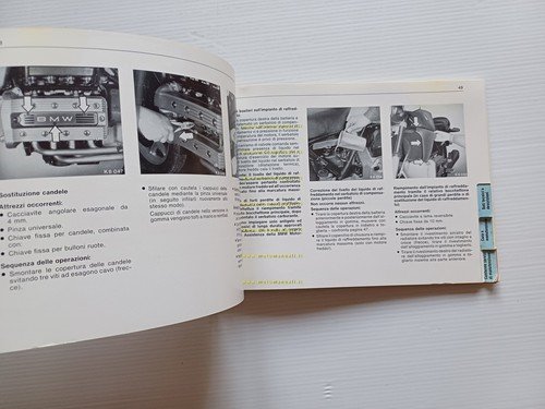 BMW K 100 1983 manuale uso manutenzione libretto istruzioni italiano …