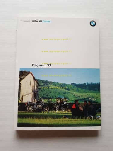 BMW K 100 LT - R 100 R 1992 cartella …