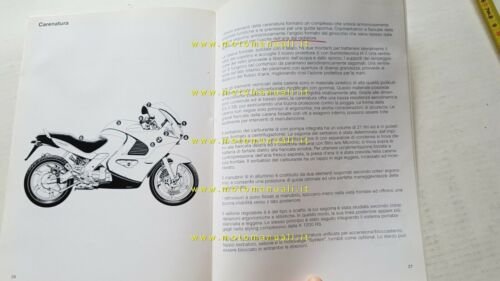 BMW K 1200 RS 1996 manuale descrizione caratteristiche tecniche per …