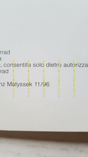 BMW K 1200 RS 1996 manuale descrizione caratteristiche tecniche per …