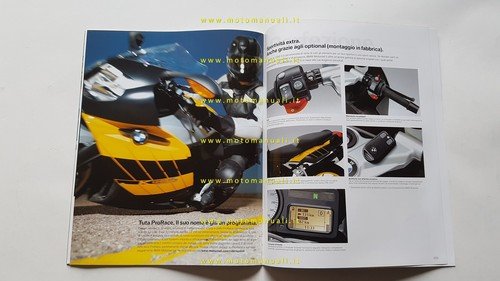 BMW K 1200 S 2005 depliant italiano originale