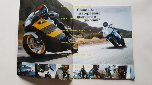 BMW K 1200 S 2005 depliant italiano originale
