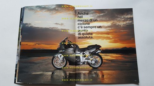 BMW K 1200 S 2005 depliant italiano originale