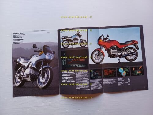 BMW K 75 C - K 75 S 1985 depliant …