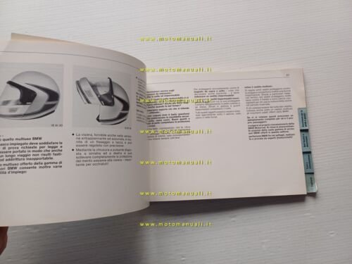 BMW K 75 C 1985 manuale uso manutenzione libretto italiano …