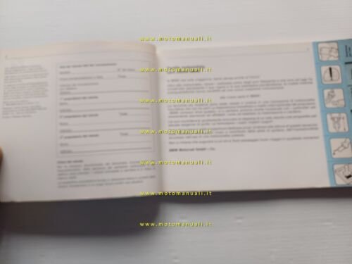 BMW K 75 C 1985 manuale uso manutenzione libretto italiano …