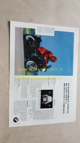 BMW K 75 S 1992 depliant moto originale ITALIANO