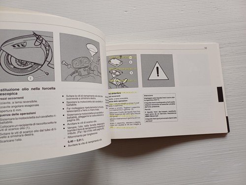 BMW K1 - K 100 RS 1991 manuale uso manutenzione …