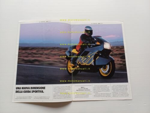 BMW K1 1988-89 depliant italiano originale