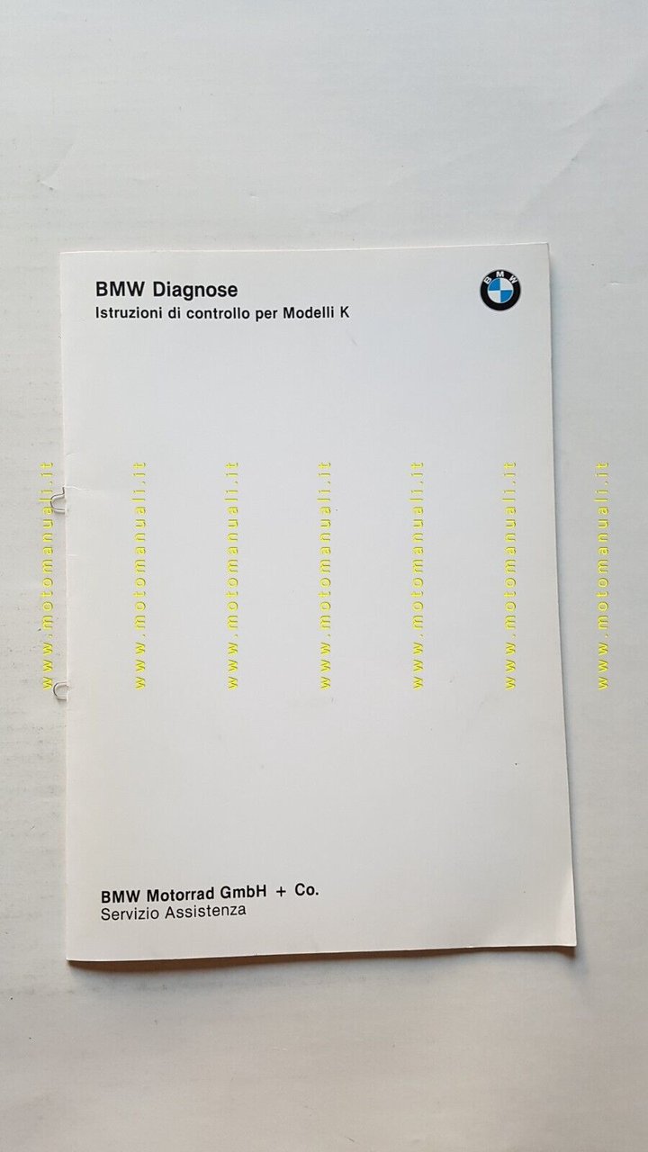 BMW LE-Jetronic Istruzioni di controllo modelli K manuale officina ITALIANO