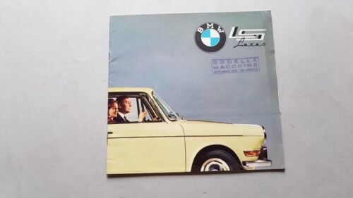 BMW LS 700 Luxus 1962 depliant auto originale italiano