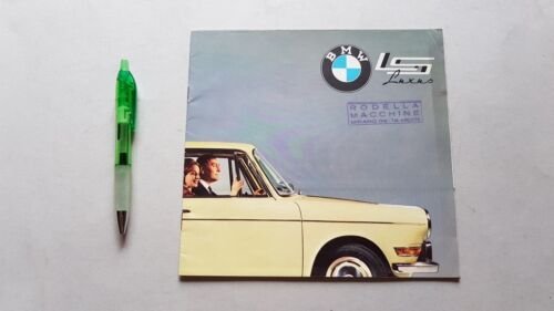 BMW LS 700 Luxus 1962 depliant auto originale italiano