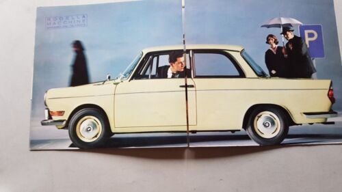 BMW LS 700 Luxus 1962 depliant auto originale italiano