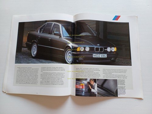BMW M3 - M3 Cabrio - M5 1989 depliant grande …