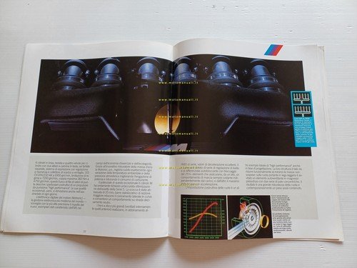 BMW M3 - M3 Cabrio - M5 1989 depliant grande …