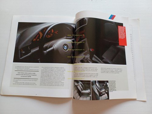BMW M3 - M3 Cabrio - M5 1989 depliant grande …