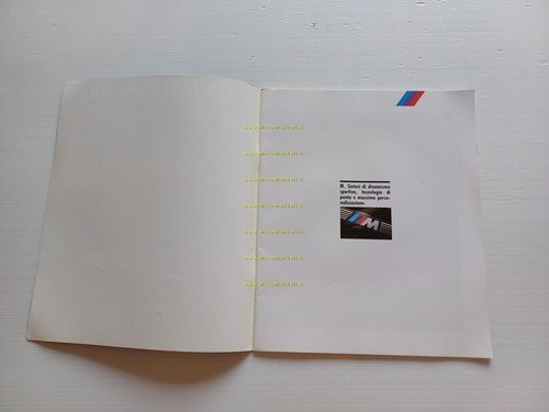 BMW M3 - M3 Cabrio - M5 1989 depliant grande …