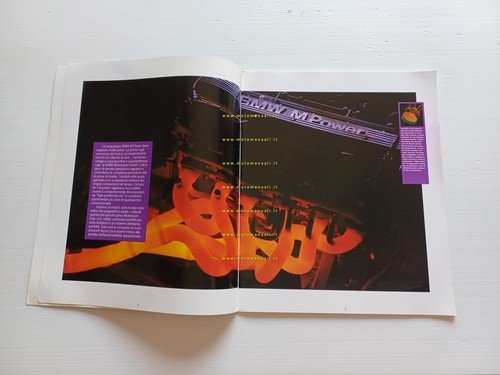 BMW M3 - M3 Cabrio - M5 1989 depliant grande …