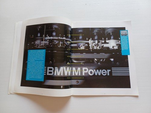 BMW M3 - M3 Cabrio - M5 1989 depliant grande …