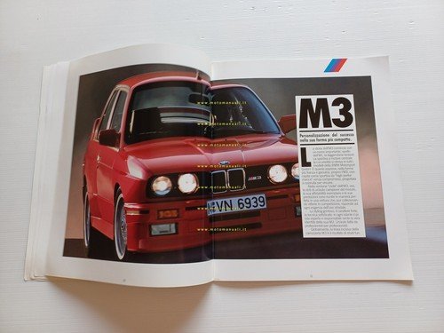 BMW M3 - M3 Cabrio - M5 1989 depliant grande …