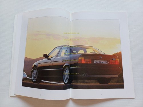BMW M3 - M3 Cabrio - M5 1990 depliant italiano …