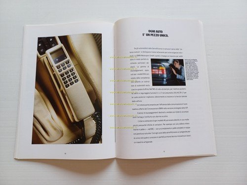 BMW M3 - M3 Cabrio - M5 1990 depliant italiano …