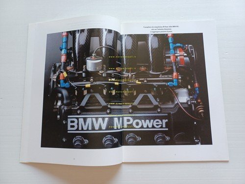 BMW M3 - M3 Cabrio - M5 1990 depliant italiano …