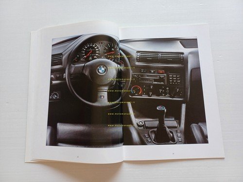 BMW M3 - M3 Cabrio - M5 1990 depliant italiano …