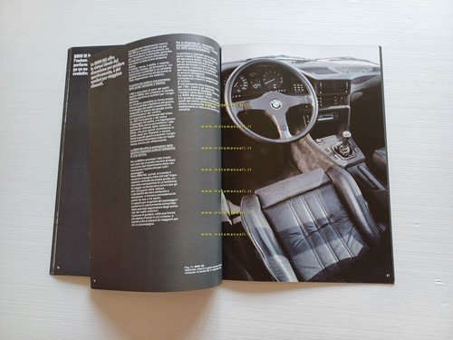 BMW M3 - M5 - M 635 CSi 1985 depliant …