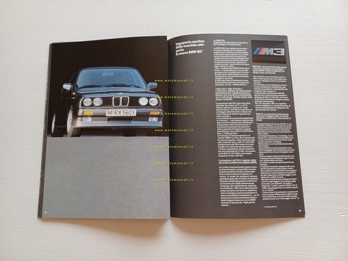 BMW M3 - M5 - M 635 CSi 1985 depliant …