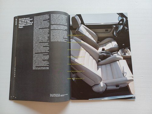 BMW M3 - M5 - M 635 CSi 1985 depliant …