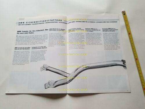 BMW moto catalogo accessori parti speciali 1980-1993 depliant italiano originale