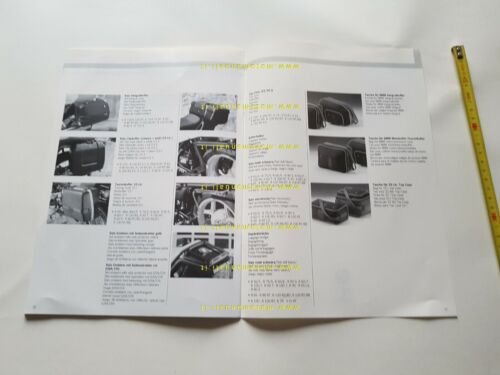 BMW moto catalogo accessori parti speciali 1980-1993 depliant italiano originale