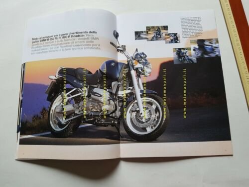 BMW moto modelli serie R 1998 depliant ITALIANO originale