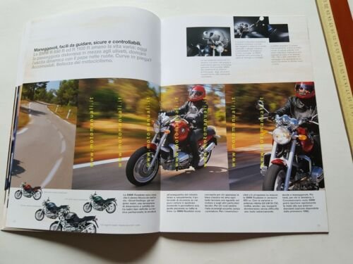BMW moto modelli serie R 1998 depliant ITALIANO originale
