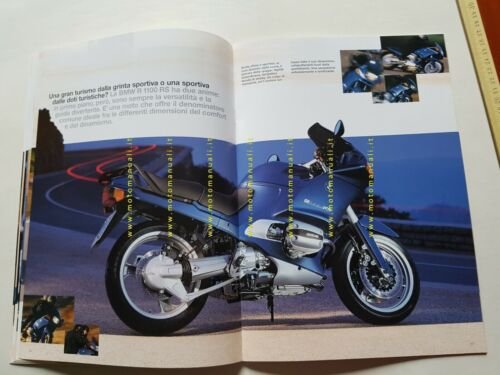 BMW moto modelli serie R 1998 depliant ITALIANO originale