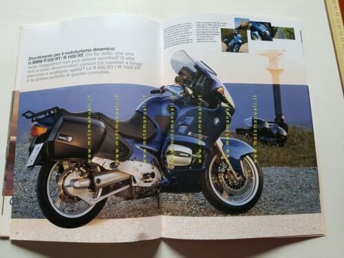 BMW moto modelli serie R 1998 depliant ITALIANO originale