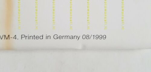 BMW moto modelli serie R 1999 depliant ITALIANO originale