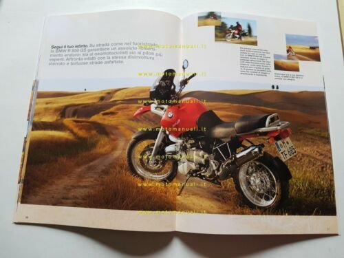 BMW moto modelli serie R 1999 depliant ITALIANO originale