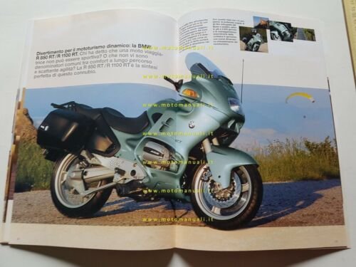 BMW moto modelli serie R 1999 depliant ITALIANO originale