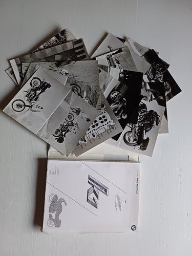 BMW presentazione modelli 1991 - K1 cartella stampa italiano originale