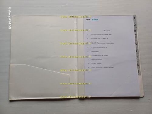 BMW presentazione R 1100 R - R 850 5 1995 …