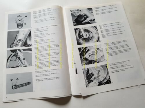 BMW procedura montaggio doppio disco anni 70 opuscolo manuale per …