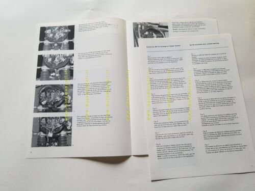 BMW procedura montaggio kit luci emergenza anni 70 opuscolo manuale …
