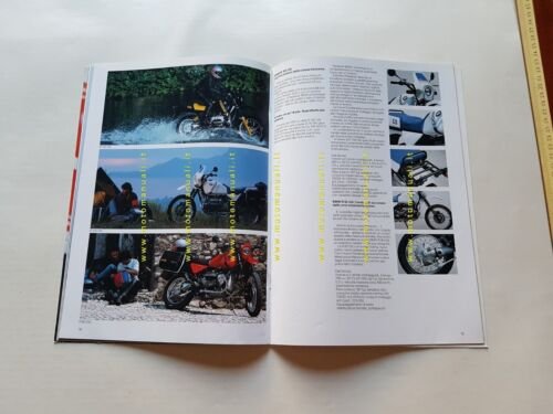 BMW produzione modelli 1988 depliant originale ITALIANO moto