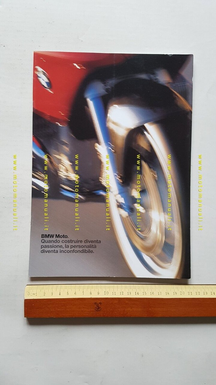 BMW produzione modelli 1998 depliant italiano originale