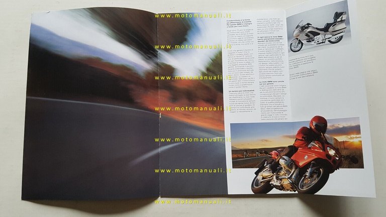 BMW produzione modelli 1998 depliant italiano originale